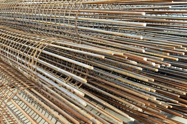 stock image Reinforcing Steel Bar and Rods