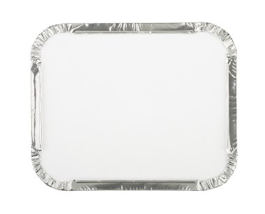 Blank Foil Food Container clipart