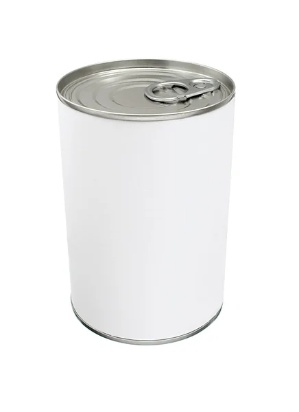 空のブリキ缶 — ストック写真