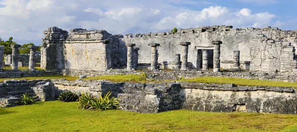 Ruiny Majów tulum Meksyk — Zdjęcie stockowe