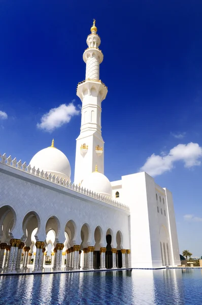 Abu Dhabi Szejk Zayed Biały Meczet — Zdjęcie stockowe