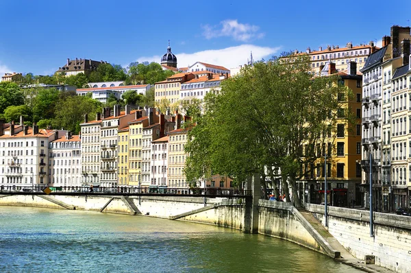 Lyon görünümü, Fransa — Stok fotoğraf