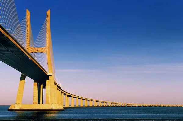 Ponte Vasco da Gama, Lisboa, Portugal — Fotografia de Stock
