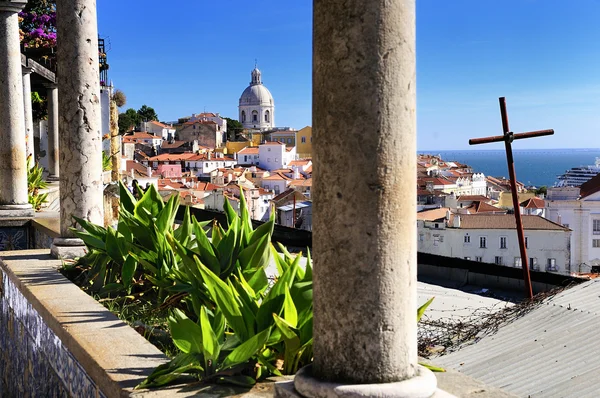 Άποψη της Λισαβόνας — Φωτογραφία Αρχείου