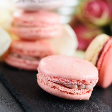 Lovely macarons clipart