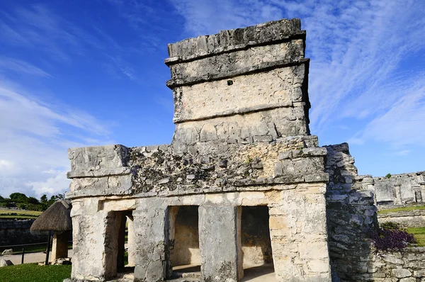 Tulum Meksika Maya harabelerini — Stok fotoğraf