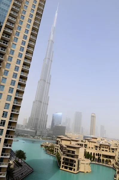 Dubai cidade, Emirados Árabes Unidos — Fotografia de Stock