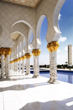 abu Dabi beyaz Camii