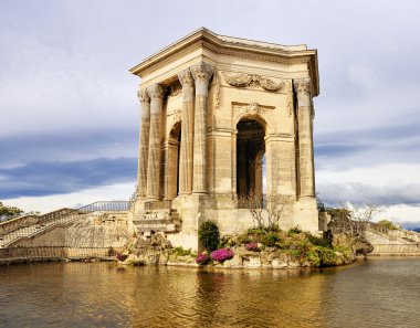 Arc de Triomphe, in Peyrou Garden, Montpellier clipart