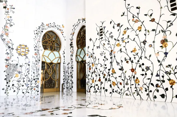 stock image Sheikh Zayed Mosque, Abu Dhabi,