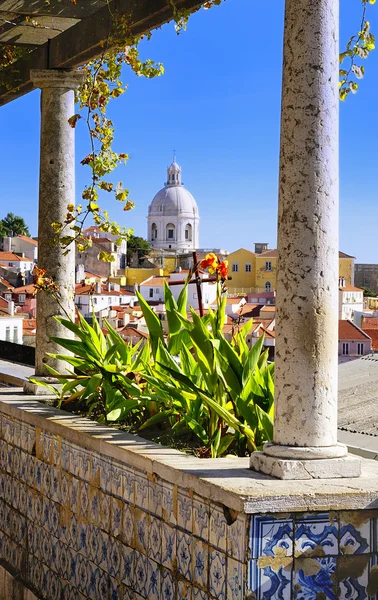 Widok Lizbony — Zdjęcie stockowe