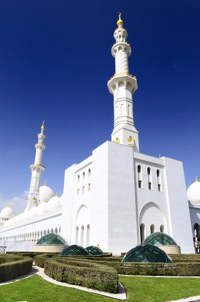 Abu Dhabi Sheikh Zayed Moschea Bianca — Foto Stock