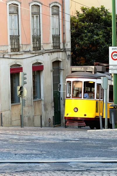 Tram van Lissabon — Stockfoto
