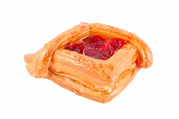 Mooi en smakelijke cherry pie — Stockfoto