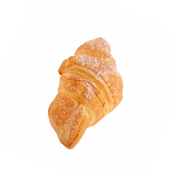 Verse croissants, geïsoleerd — Stockfoto