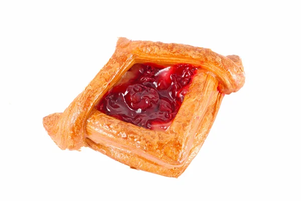 Mooi en smakelijke cherry pie — Stockfoto
