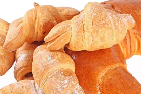 Fresh croissant isolated — Stock Photo, Image