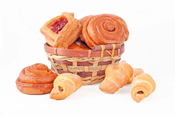 Surtido de productos alimenticios de panadería — Foto de Stock