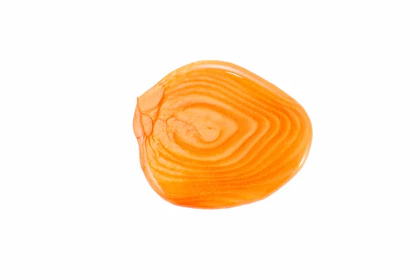 Orange nagellack — Stockfoto