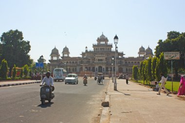 Albert Hall, Jaipur. clipart