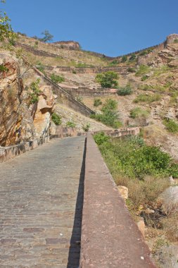 nahagarh fort Pembe Şehir Manzaralı