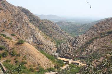 monkey temple yakınındaki dağlarda