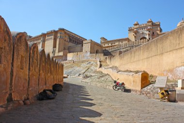 jaipur yakınındaki güzel amber fort