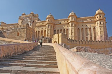 jaipur yakınındaki güzel amber fort