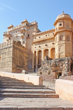 jaipur yakınındaki güzel amber fort