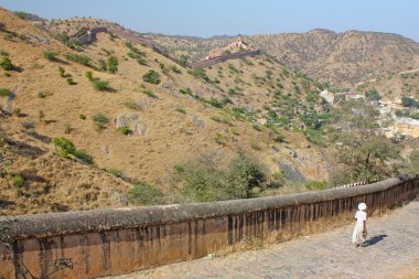 jaipur yakınındaki güzel amber fort