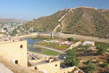 jaipur yakınındaki güzel amber fort