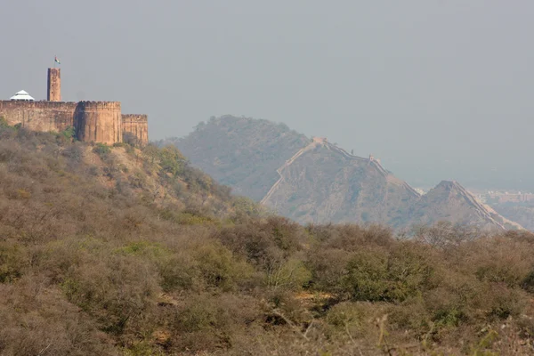 Форт Джайгарх возле Джайпура — стоковое фото