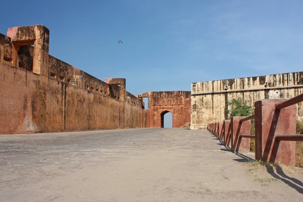 O Forte Jaigarh perto de Jaipur — Fotografia de Stock