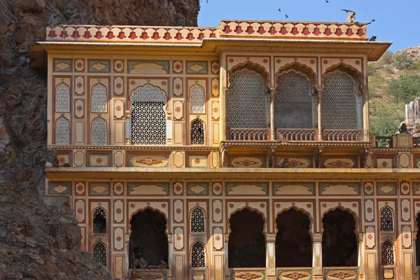 Temples à Galtaji, Rajasthan, Jaipur , — Photo