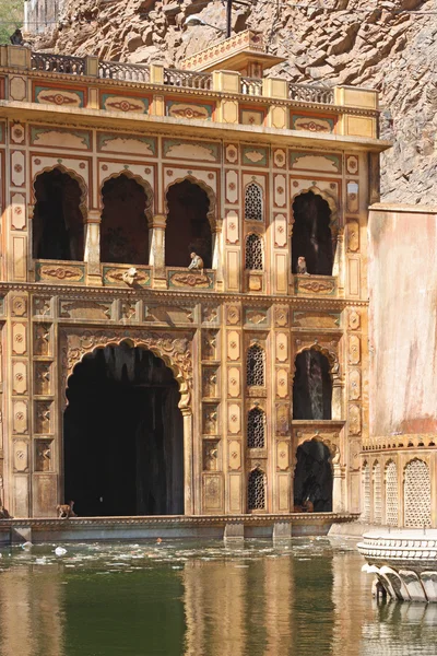 Templos en Galtaji, Rajastán, Jaipur , —  Fotos de Stock