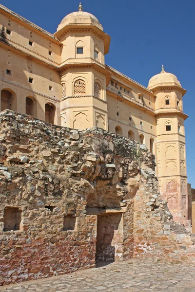 Piękny fort amber w pobliżu jaipur — Zdjęcie stockowe