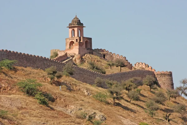 Красиві бурштину Форт поблизу Джайпур — стокове фото