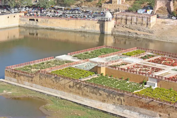 stock image Beautiful Amber Fort near Jaipur