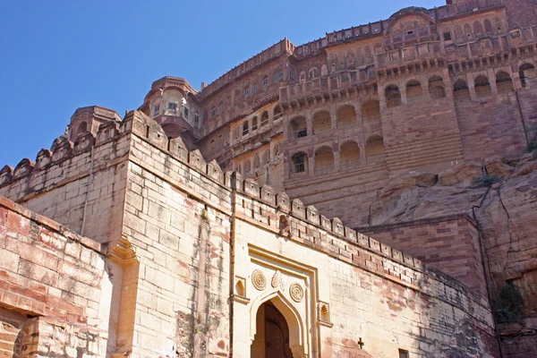 Meherangarh fort, jodhpur — Stock Photo, Image