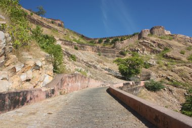 nahagarh fort jaipur Pembe Şehir Manzaralı