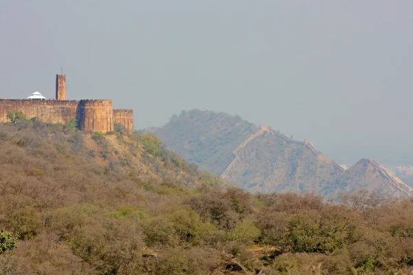 Форт Jaigarh поблизу Джайпур — стокове фото