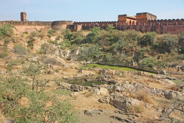 Το φρούριο του jaigarh κοντά σε jaipur — Φωτογραφία Αρχείου