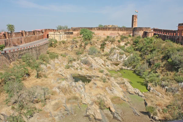 Jaigarh fort poblíž jaipur — Stock fotografie