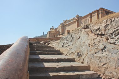 jaipur yakınındaki güzel amber fort