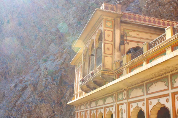 Индуистские храмы Галтаджи — стоковое фото