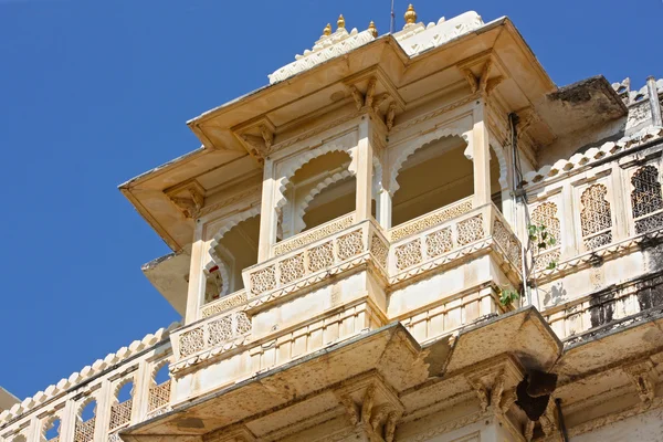 Udaipur city palace in Rajasran — Stock Photo, Image