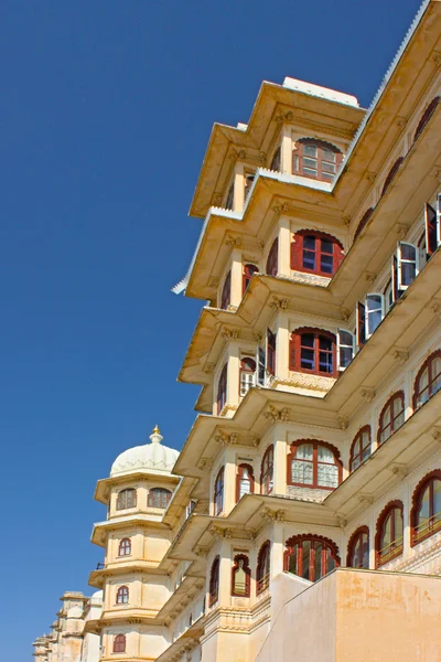 Udaipur Stadtpalast in rajasran — Stockfoto