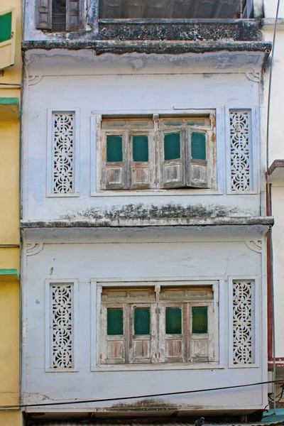 Straten en gebouwen van jaipur — Stockfoto