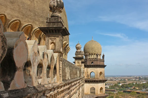 Golgumbaz, Mauzoleum wielkich Mogołów w bijapur — Zdjęcie stockowe