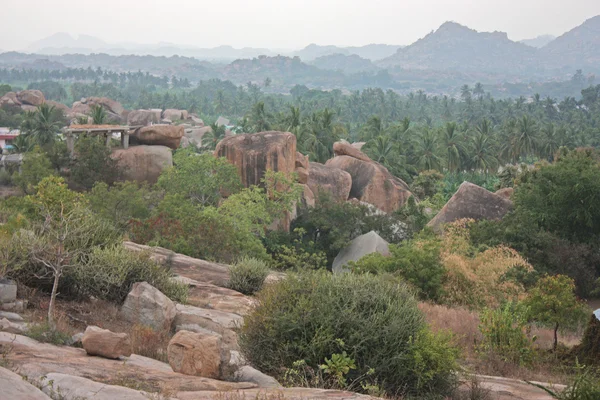 Тунгабхадра в Хампи — стоковое фото